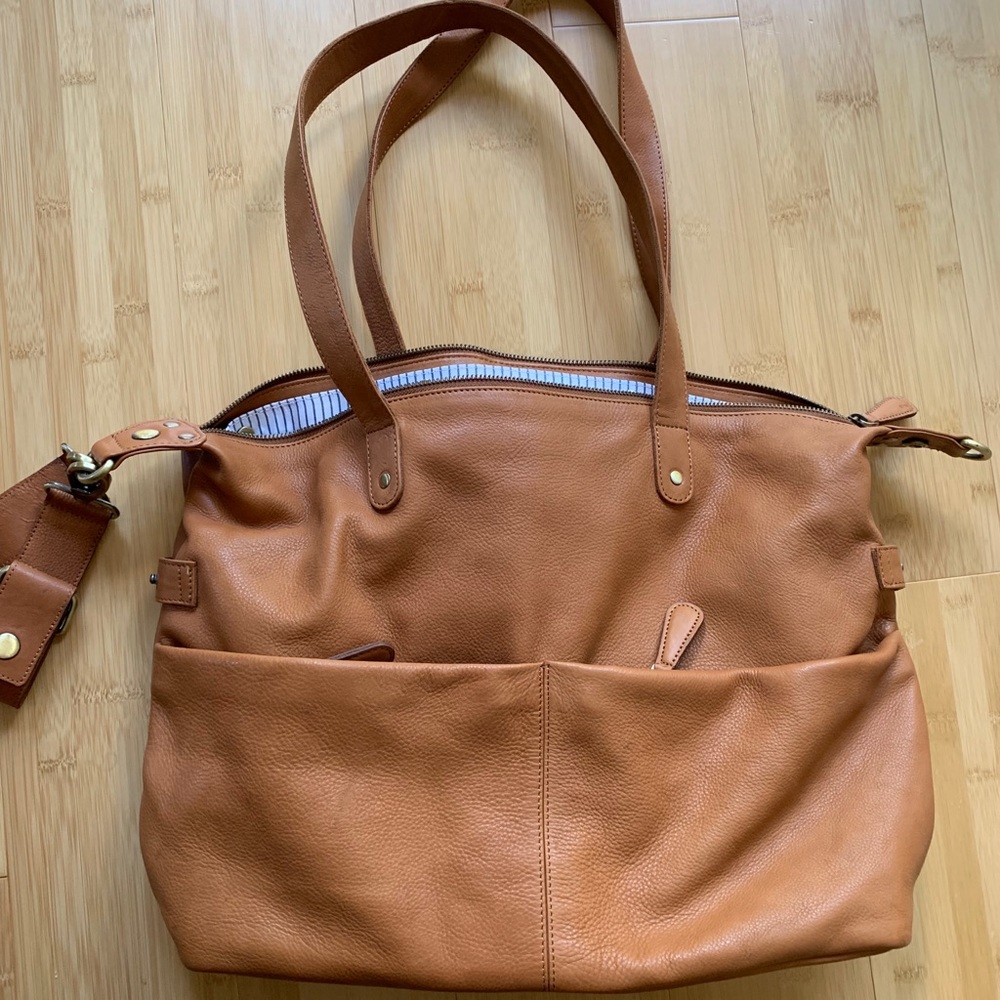 MooibyCarryGoodsCo leather convertible backpack